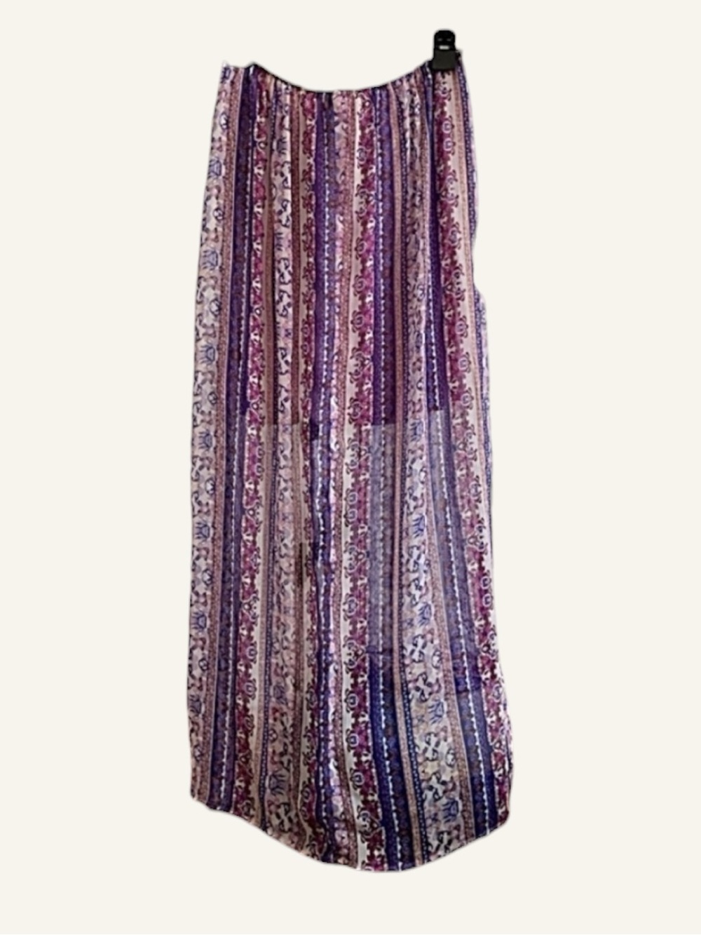 🌻 XHILARATION Sz M/M Boho Maxi Skirt Festival - Picture 3 of 6